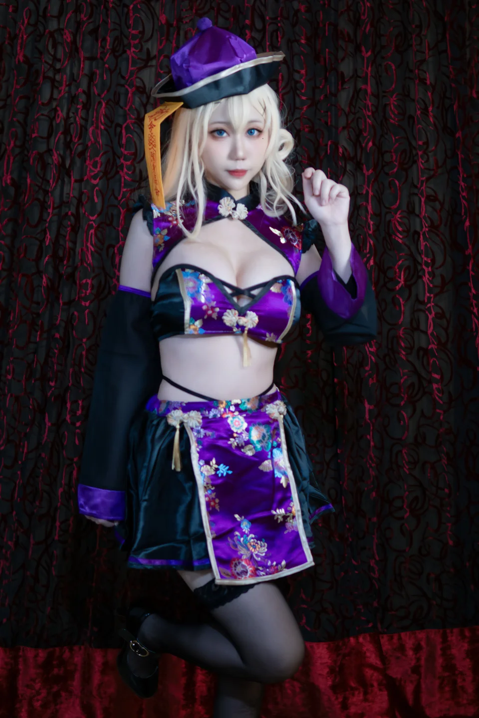 坊桥夜泊_No_002_Sugar_Whip_戦斗キョンシー_紫_40P_375MB tg@simisebaisi 【丝足阁】016.webp